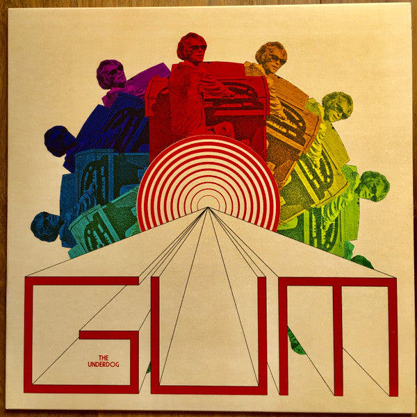 Image of Front Cover of 2914406C: LP - GUM, The Underdog (Spinning Top Music; STLP011, Australia 2018, Inner) Still In Shrinkwrap  VG+/VG+