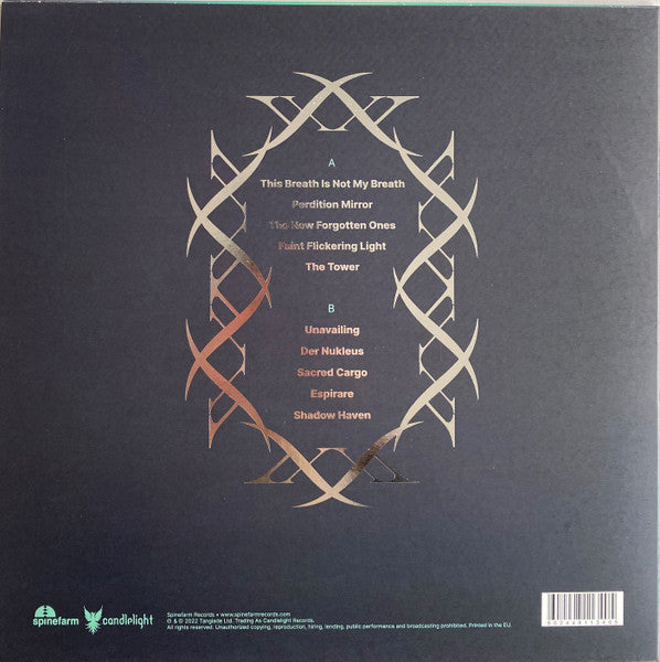 Image of Back Cover of 0933020E: LP - MMXX, Sacred Cargo (Candlelight Records; CANDLE113405, Europe 2022)   NEW/NEW