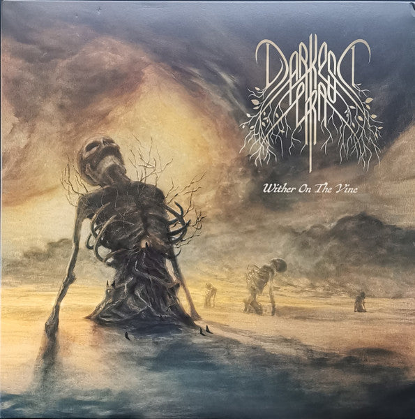 Image of Front Cover of 0933116E: LP - DARKEST ERA, Wither On The Vine (Candlelight Records; CANDLE643615, Europe 2022, Gatefold, Gold Vinyl)   NEW/NEW