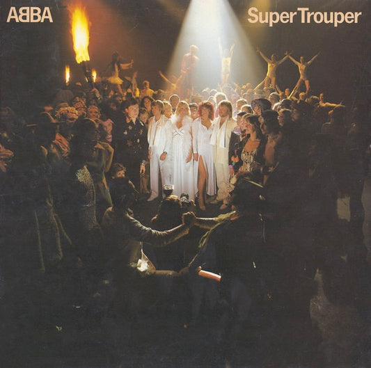 Image of Front Cover of LP - VG/VG - ABBA, Super Trouper (Polar; POLS 322, Sweden 1980, Inner), Strong VG,  - 3026070E