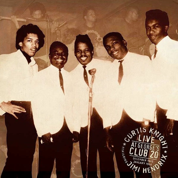 Image of Front Cover of 2xLP - VG+/VG - CURTIS KNIGHT FEATURING JIMI HENDRIX, Live At George's Club 20 (Dagger Records; 88985410171 , Europe 2017, Gatefold), ,  - 4016553C