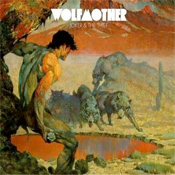 Image of Front Cover of 12" - VG/VG+ - WOLFMOTHER, Joker & The Thief (Tim Goldsworthy & Orig Mixes) (Modular Recordings; MODVL055, UK 2006, Picture Sleeve), Promo sticker over barcode.,  - 2626166E