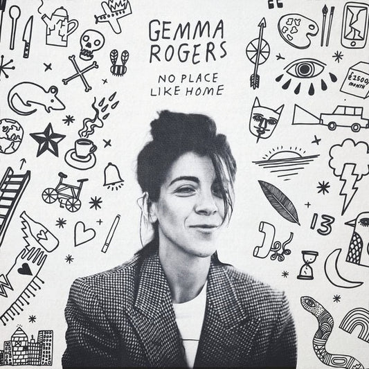 Image of Front Cover of 1013294C: LP - GEMMA ROGERS, No Place Like Home (Tiny Global Productions; PICI-0032-LP, UK 2022)   NEW/NEW