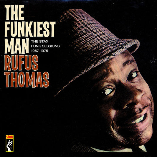 Image of Front Cover of 1033291E: 2xLP - RUFUS THOMAS, The Funkiest Man (The Stax Funk Sessions 1967 - 1975) (Stax; SX2 135, UK 2002)   NEW/NEW