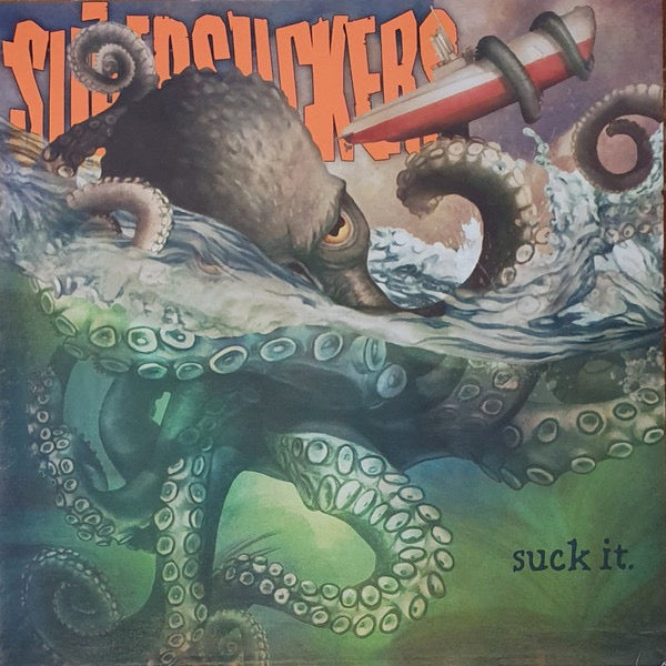 Image of Front Cover of 0154101S: LP - SUPERSUCKERS, Suck It. (Steamhammer; SPV 287291 LP, Germany 2018, Inner, With CD)   NEW/NEW