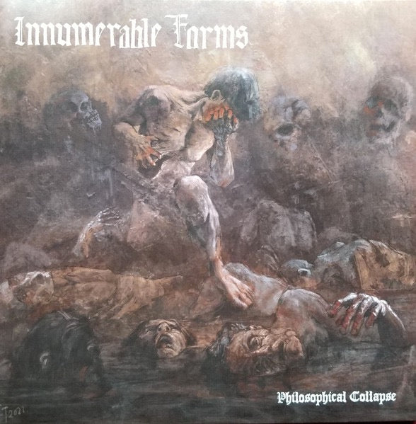 Image of Front Cover of 2453414S: LP - INNUMERABLE FORMS, Philosophical Collapse (Profound Lore Records; PFL-285LP, Canada 2023, Inner, Download Code)   NEW/NEW