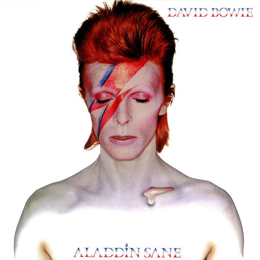 Image of Front Cover of LP - VG+/VG+ - DAVID BOWIE, Aladdin Sane (Parlophone ; DB69735, UK, Europe & US 2016 Reissue, Gatefold, Inner, Fan Club Insert, 180g), ,  - 2916438C