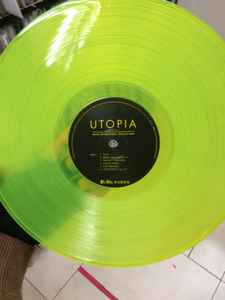 Image of Label Cover of 2xLP - VG+/VG+ - CRISTOBAL TAPIA DE VEER, Utopia (Original Television Soundtrack) (Silva Screen ; SILLP1437, UK 2023 Reissue, Gatefold, Fluorescent Yellow Vinyl), ,  - 3246018S
