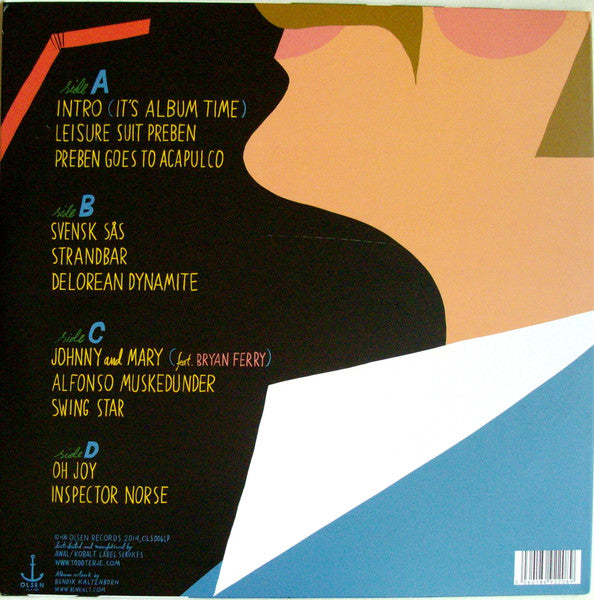 Image of Back Cover of 2xLP - NEW/NEW - TODD TERJE, It's Album Time (Olsen; OLS006LP, Europe 2014, Insert, Download Code), ,  - 3836134E