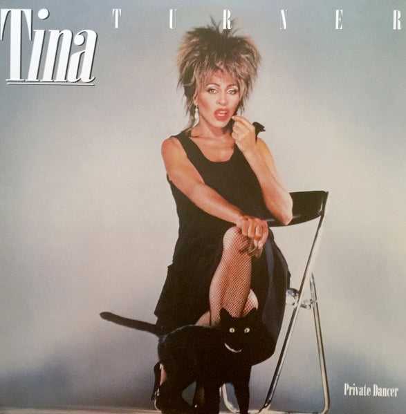 Image of Front Cover of 1414367C: LP - TINA TURNER, Private Dancer (Parlophone; TINAXLP 1, Europe 2015 Reissue, Inner, 180 Gram Vinyl.)   VG+/VG+