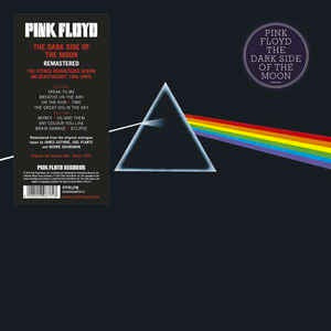 Image of Front Cover of 5045376S: LP - PINK FLOYD, The Dark Side Of The Moon (pink floyd records; PFRLP8, UK 2016 Reissue, Gatefold, Black Inner, 2 Posters, NO Stickers, 180 Gram Vinyl)   VG/VG+