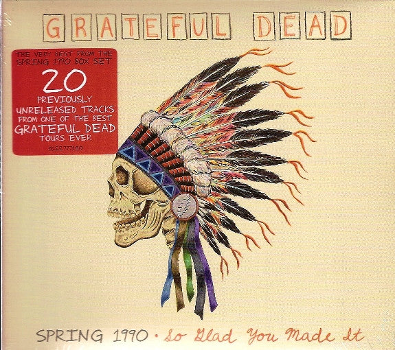 Image of Front Cover of 2xCD - VG+/VG+ - GRATEFUL DEAD, Spring 1990 � So Glad You Made It (Rhino Records; 8122797180, Europe 2012, Booklet), ,  - 4336098E