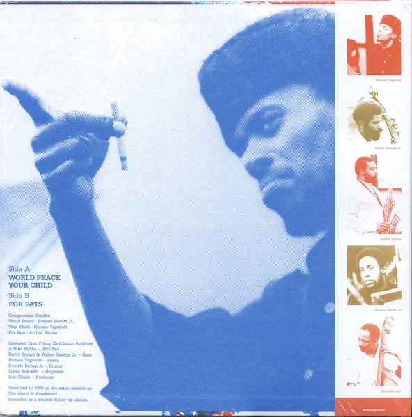 Image of Back Cover of LP - EX/EX - HORACE TAPSCOTT QUINTET, The Quintet (Mr Bongo; MRBLP256, UK 2022 Reissue, With OBI), Still In Opened Shrinkwrap With Hype Sticker,  - 4016248C