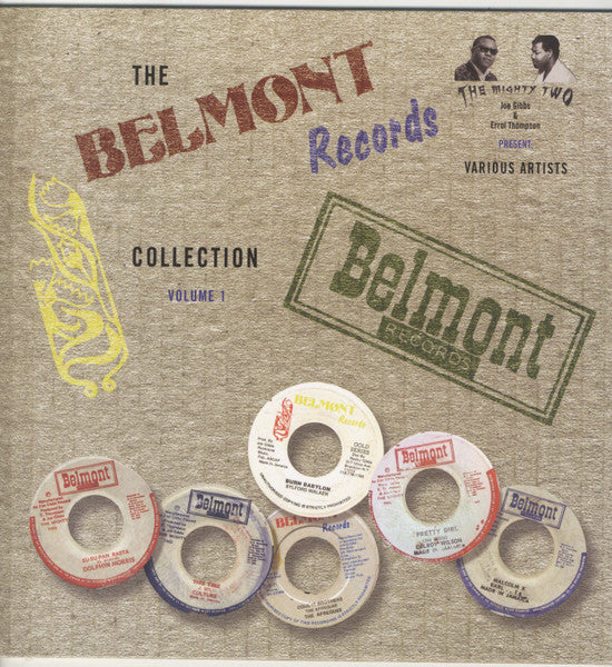 Image of Front Cover of 1954082S: LP - THE MIGHTY TWO, The Belmont Collection Volume 1 (Studio 16; JGBMLP001, UK 2023)   NEW/NEW