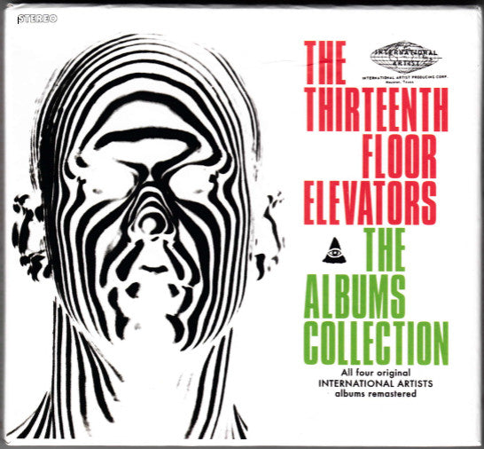 Image of Front Cover of 3655165S: 4xCD - THE THIRTEENTH FLOOR ELEVATORS, The Albums Collection (Charly Records; SNAJ748CD, UK 2011, Box Set, Booklet)   VG+/VG+