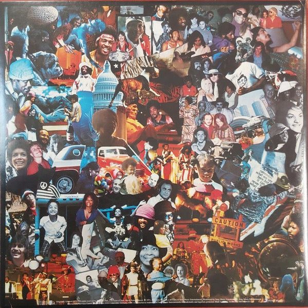 Image of Back Cover of LP - VG+/VG+ - SLY & THE FAMILY STONE, There's A Riot Goin' On (Epic; 19439904351, Europe 2021 Reissue, Gatefold, Inner, Red Vinyl), ,  - 3626124E