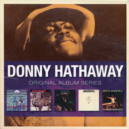 Image of Front Cover of 5xCD - VG+/VG+ - DONNY HATHAWAY, Original Album Series (Atlantic ; 8122 79837 6, Europe 2010, Box Set), ,  - 4216662C