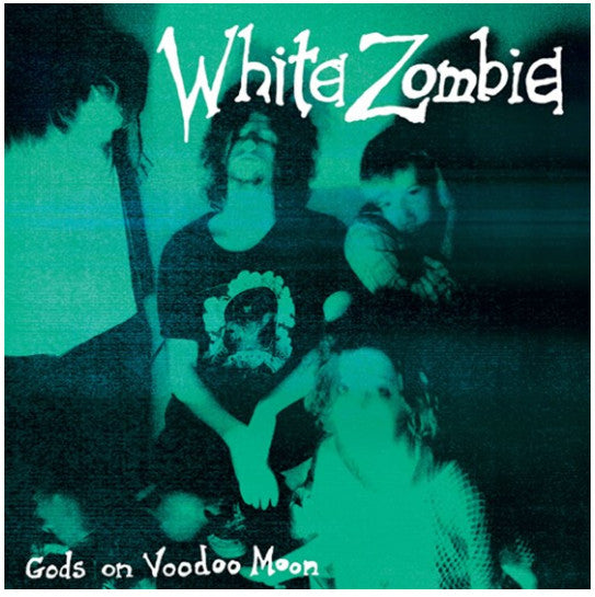 Image of Front Cover of 1214317C: 7" - WHITE ZOMBIE, Gods On Voodoo Moon (Numero Group; 710, US 2017 Reissue, Picture Sleeve, Insert, Limited Edition) Sticker Damage To Sleeve  VG/VG+