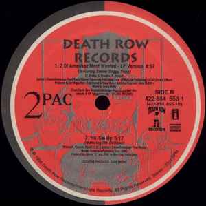 Image of Label Cover of 12" - G+/VG - 2PAC, How Do U Want It (Death Row Records; 422-854 653-1, US 1996), Marks on disc. Plays well. Multiple light creases around edge of sleeve.,  - 4226239E