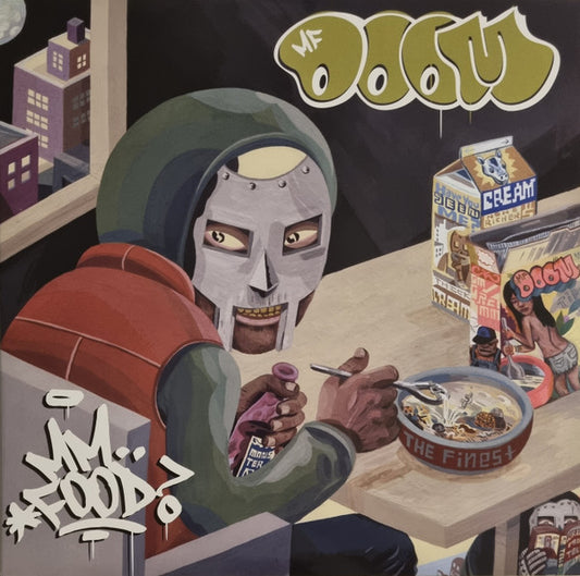 Image of Front Cover of 2xLP - VG+/VG+ - MF DOOM, MM..Food (Rhymesayers Entertainment; RSE0084-1, US 2020 Reissue, Glossy Gatefold Sleeve, Green Vinyl, Pink Vinyl), VG++ Looks brand new,  - 2046202S