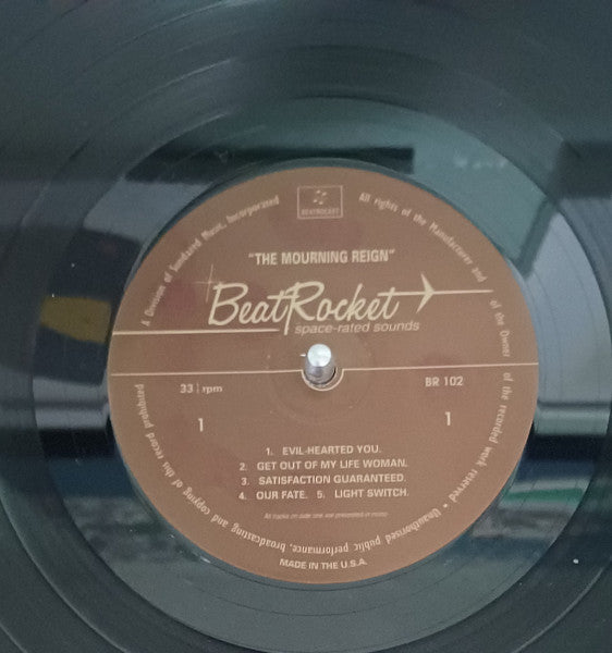 Image of Label Cover of LP - EX/EX - THE MOURNING REIGN, Mourning Reign (BeatRocket; BR 102, US 1998), Opened Instore, Still In Shrinkwrap,  - 3626272E