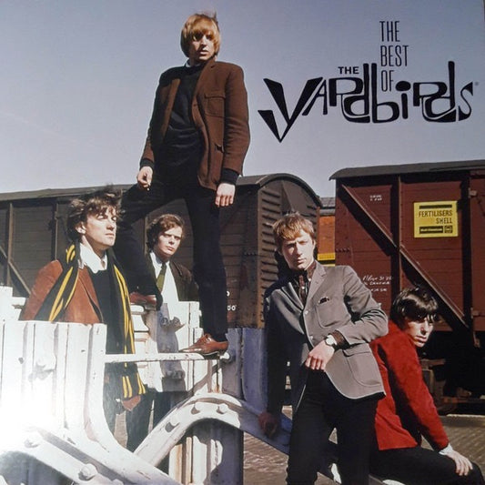 Image of Front Cover of 3124112E: LP - THE YARDBIRDS, The Best Of The Yardbirds (Charly Records; CHARLY604LPC, Worldwide 2023, Inner, Transparent Blue Vinyl)   VG+/VG+