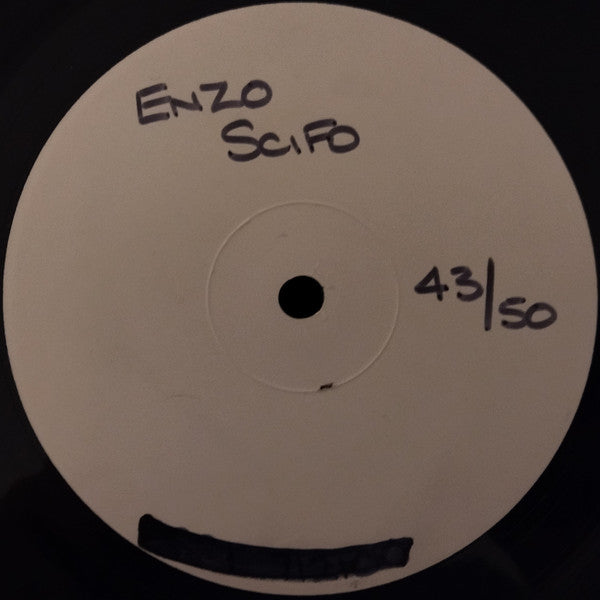 Image of Front Cover of 1323008E: 12" - ENZO SCIFO, Enzo Scifo (Not On Label (Dario G); MENT 1202, UK 1997, Plain Sleeve, Single Sided, Test Pressing, Numbered of 50) G++ Surface marks/hairlines only. Plays fine with surface noise audible in quieter sections. No. 50/50  /G+