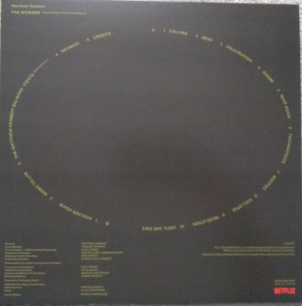 Image of Back Cover of 1353247S: LP - MATTHEW HERBERT, The Wonder OST (Accidental; ACED198C1, Europe 2023, Wonder Green Vinyl)   NEW/NEW