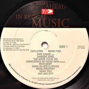 Image of Label Cover of LP - EX/VG+ - CAPLETON, More Fire (VP Records; VPRL-1587, US 2000, Hype Sticker), Lovely copy, sleeve in shrink with hype sticker.,  - 2916089C