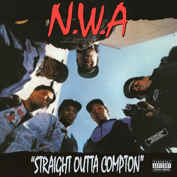 Image of Front Cover of LP - VG+/VG+ - N.W.A, Straight Outta Compton (Ruthless Records; 0600753469958, Europe 2018 Reissue, 180 Gram Vinyl), ,  - 3746385S