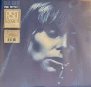 Image of Front Cover of LP - VG+/VG+ - JONI MITCHELL, Blue (Reprise Records; RCD1 2038, Europe 2022 Reissue, Gatefold, Inner, RSD 180 Clear Gram Vinyl Remastered.), corner damage.,  - 2216559C