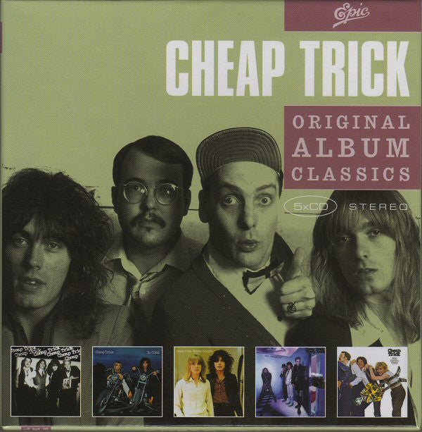 Image of Front Cover of 5xCD - VG+/VG+ - CHEAP TRICK, Original Album Classics (Epic ; 88697295562, Europe 2008, Slipcase), ,  - 3216321C