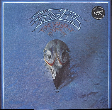 Image of Front Cover of 5144291S: LP - EAGLES, Their Greatest Hits (1971-1975) (Asylum Records ; K 53017, UK 1978, Limited Edition Green Vinyl) Light edge wear.   VG/VG+