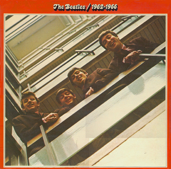 Image of Front Cover of 2xLP - VG/VG+ - THE BEATLES, 1962-1966 (Apple; PCSP 717, UK 1970s Reissue, Gatefold, 2 Inners With Rounded Corners, No Barcode), Edge Wear,  - 2026262E