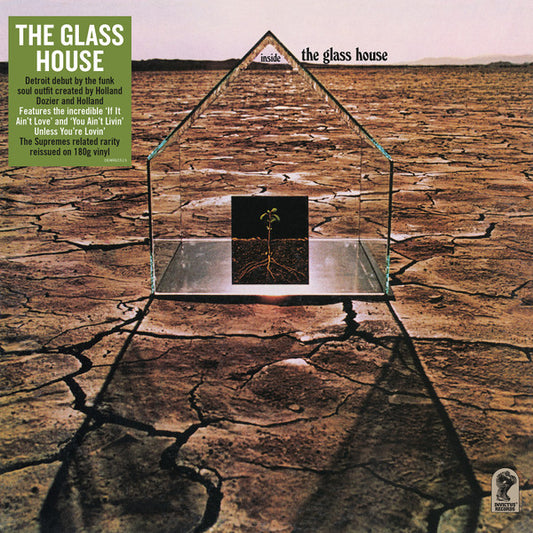 Image of Front Cover of 4615650C: LP - THE GLASS HOUSE, Inside The Glass House (Demon Records; DEMREC515, UK & Europe 2019 Reissue, Picture Sleeve, Inner, 180 Gram Vinyl) Opened Instore  EX/EX