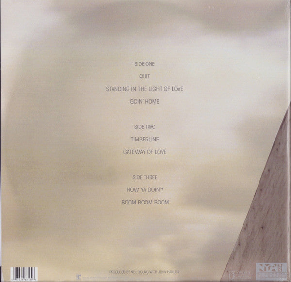 Image of Back Cover of 3514388C: 2xLP - NEIL YOUNG WITH CRAZY HORSE, Toast (Reprise Records; 093624881308, Europe 2022, Gatefold, 2 Inners, One Side Etched) Still in hype stickered shrinkwrap.  EX/EX