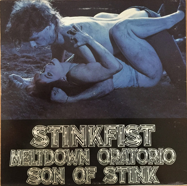 Image of Back Cover of 12" EP - VG/VG - CLINT RUIN � LYDIA LUNCH, Stinkfist (Widowspeak Productions; WSP 14, UK 1988, Inner), ,  - 4226047E