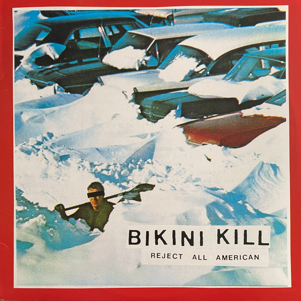 Image of Front Cover of LP - VG+/VG+ - BIKINI KILL, Reject All American (Kill Rock Stars; KRS-260, US 2004 Reissue, Inner), ,  - 4326201E