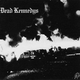 Image of Front Cover of LP - VG/VG - DEAD KENNEDYS, Fresh Fruit For Rotting Vegetables (Cherry Red; HCLP / 5000, Italy 1981 Reissue, Complete Band Photo Sleeve, No Poster), Just a few wispy marks, Sleeve has some creases and edge wear. ,  - 4416077C