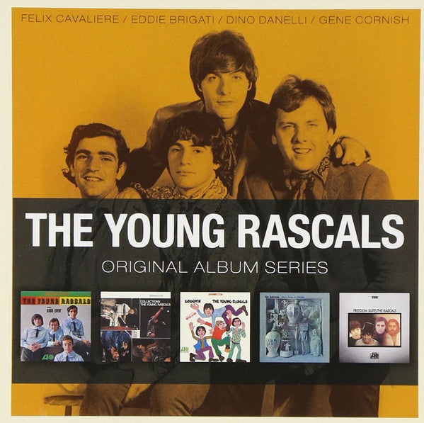 Image of Front Cover of 3135009E: 5xCD - THE YOUNG RASCALS, Original Album Series (Atlantic; 8122 79834 8, Europe 2010 Reissue, Box Set)   VG+/VG+