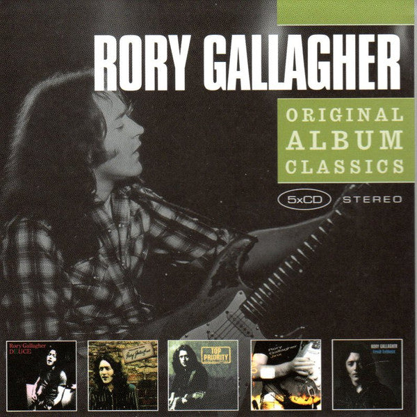 Image of Front Cover of 5xCD - VG+/VG+ - RORY GALLAGHER, Original Album Classics (Capo; 88697311862, Europe 2008, Slipcase), ,  - 3216288C