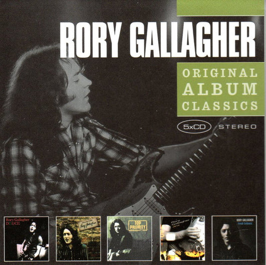 Image of Front Cover of 5xCD - VG+/VG+ - RORY GALLAGHER, Original Album Classics (Capo; 88697311862, Europe 2008, Slipcase), ,  - 3216288C