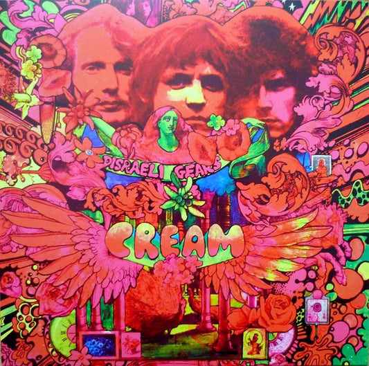 Image of Front Cover of 4814242C: LP - CREAM, Disraeli Gears (Polydor; 535 484-3, Europe 2019 Reissue)   EX/VG+