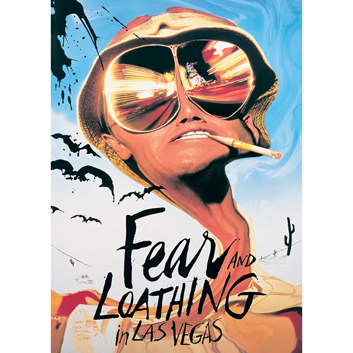 Image of Front Cover of 1613076C: Accessories - FEAR & LOATHING IN LAS VEGAS, Fear & Loathing In Las Vegas Poster (61 x 91.5cm; , UK )   NEW/NEW