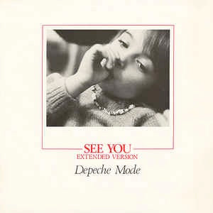 Image of Front Cover of 12" - VG/VG+ - DEPECHE MODE, See You (Mute; 12 MUTE 018, UK 1982, Face Leaning Right Sleeve, JA / BilBo Lacquer Cut), Sleeve age discoloured and a bit worn.,  - 2116184C