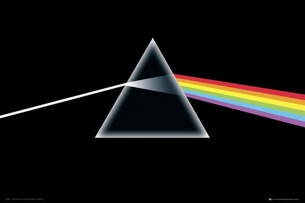 Image of Front Cover of 5114236C: Accessories - PINK FLOYD, Dark Side Of The Moon Poster (61 x 91.5cm; , UK 2022)   NEW/NEW