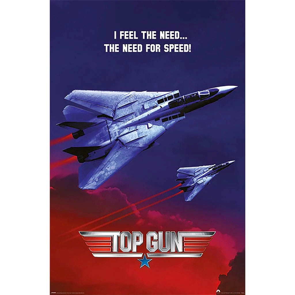 Image of Front Cover of 5113450C: Accessories - TOP GUN, Top Gun Poster (61 x 91.5cm; , UK 2022)   NEW/NEW