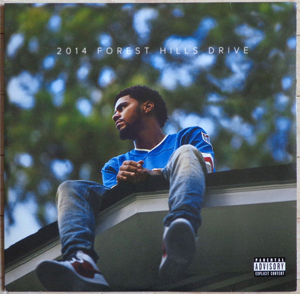 Image of Front Cover of 2xLP - VG+/VG - J. COLE, 2014 Forest Hills Drive (Roc Nation; 88875 05698 1, Europe 2015, Picture Sleeve, 2 Inners, Optimal Pressing), Light marks only,  - 3946265S