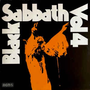 Image of Front Cover of LP - VG/VG - BLACK SABBATH, Black Sabbath Vol 4 (NEMS; NEL 6005, UK 1976 Reissue, Gatefold Without Booklet, Sleeve By Almere Printing), ,  - 4126358E