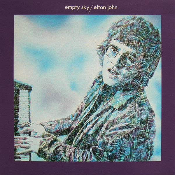 Image of Front Cover of LP - VG+/VG+ - ELTON JOHN, Empty Sky (DJM; DJLPS403, UK 1969, Textured Gatefold Sleeve), ,  - 4026195E
